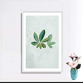 Framed for Living Room Bedroom Colorful Vase for