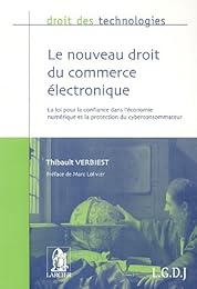 Le  nouveau droit du commerce électronique