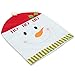 Homecube Chair Back Cover, Christmas Snowman Santa Claus and Santa Deer Chair Back Covers for Dining Room Home Holiday Party, Family Composition,Set of 3