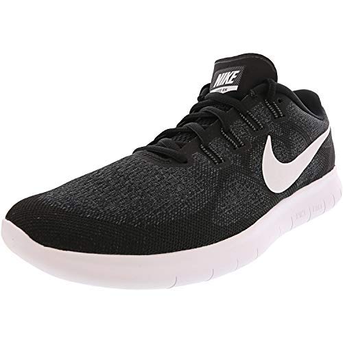 NIKE Men's Free RN 2017 Running Shoe Black/White-Dark Grey-Anthracite 11.0
