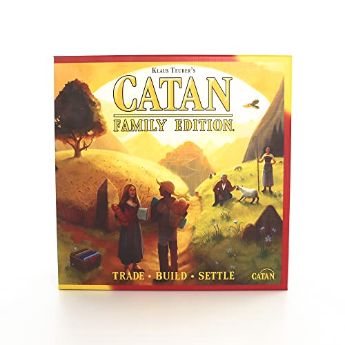 CATAN Family Edition Board Game for Adults and Family Adventure Board