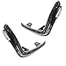Koolzap Compatible with 93-97 Ranger Pickup XLT RWD Front Grille Molding Extension Chrome SET PAIR