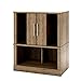 Skrootz 20 Gallon Wood Aquarium Stand Rustic Oak Color Made of Laminated Particleboard and MDFthumb 2