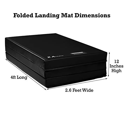 Z ATHLETIC Landing Crash Mat Open Cell for Gymnastics, Tumbling