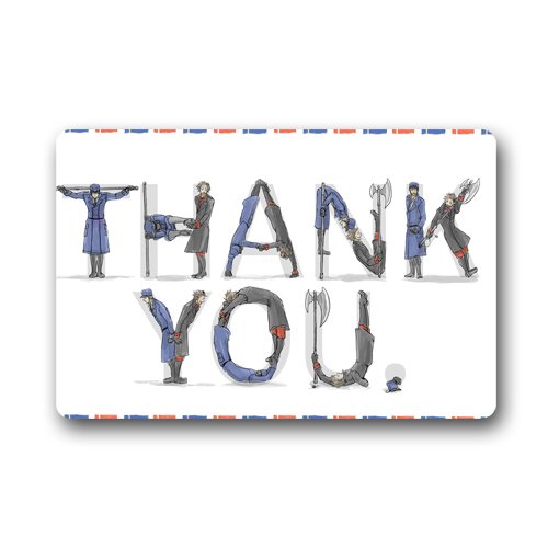 axis powers hetalia Custom Indoor and Ourdoor Doormat (23.6"x15.7")