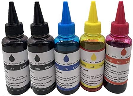 PRINTERWORLD 400ml Ink Refill Kit For HP Printers – Compatible With 60, 61, 62, 63, 64, 65, 67, 910, 950, 951, 564