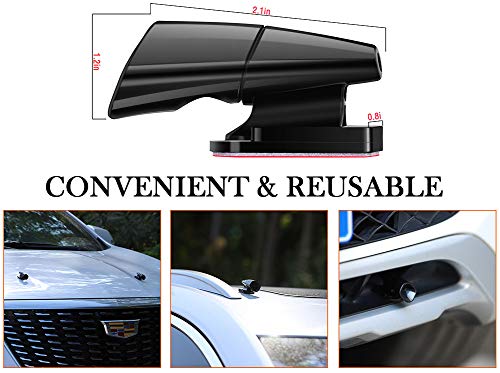 PESTON Deer Whistles for Car Truck Vehicle Motorcycle Warning Device Save a Deer Safety Accessories with Adhesive Tape