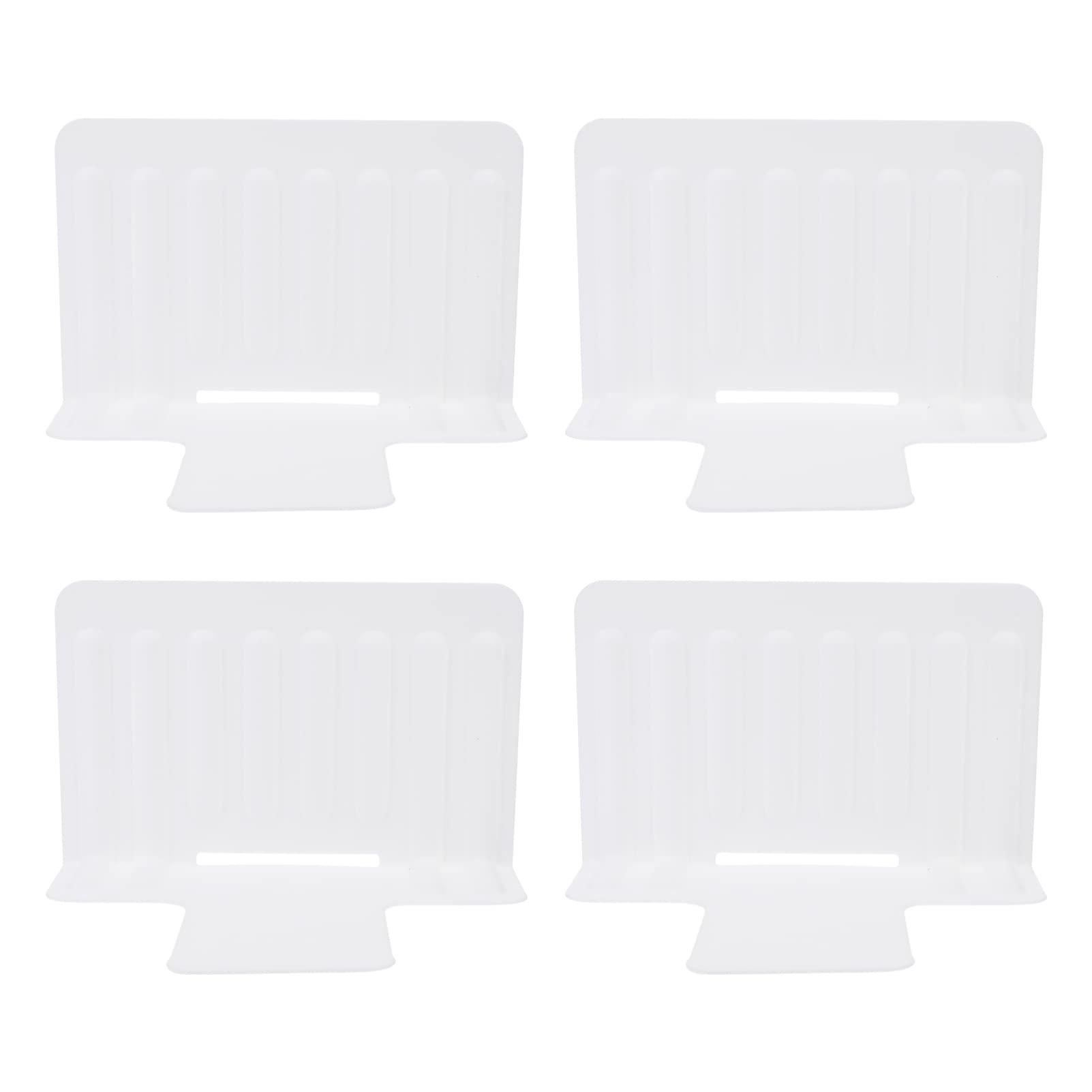 Cabilock 4pcs Divider Drawer Partition Board for Desktop Storage Space Kitchen Refrigerator Separator Organizing