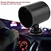 KIMISS Universal Black Single Gauge Metal Dashboard Pod, 60mm/2.4inch Car Dashboard Gauge Meter Cup Swivel Pod Holder