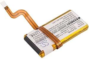 GAXI 450mAh Battery for iPod Classic 80GB, iPod G5 30GB A1036, iPod G5 30GB A1136 Replacement for P/N 616-0227, 616-0229, 616-0230, 616-0392, 616-0412, EC008