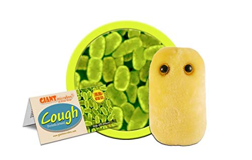 Giant Microbes Cough (Bordetella Pertussis) Plush Toy