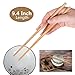 Chopsticks Reusable Dishwasher Safe Natural Chinese Health Wooden Bamboo Chopsticks,Long 10 Pairs Sets for Restaurant Home Use Premium Material (As Picture)