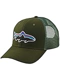Patagonia Fitz Roy Trout Snapback Hat Glades Green Mens One Size