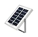 MicroSolar - Lithium Battery - 24 LED - High Lumen - Solar Spotlight (Solar Flag Pole Light) - with 16 Foot Wire --- Automatically Working from Dusk to Dawn at Good Sunshine