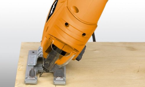 Defort DJS-625N Stichsäge, 1 Inbusschlüssel, 1 Parallelanschlag, Ersatz-Kohlebürsten Stück, 98298239 – Bild 5