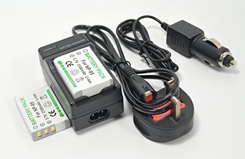 BTBAI 2x NP-95 Battery+Charger AC Wall Single For NP95 FinePix F30 F31fd Real 3D W1 X100 X100S X100T X100LE X30 X-S1 X70 Digital Camera Battery Charger Adapter k1a