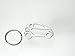 B2 Fabrication Stainless Steel Smart Car ( smart fortwo ) Silhouette Key Chain