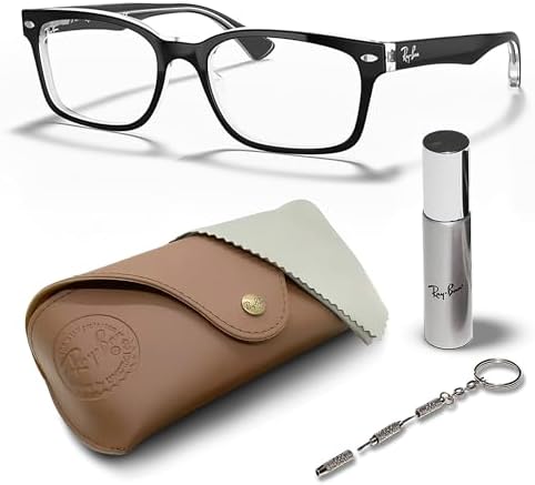 Ray-Ban RB7228 Square Shape Propionate Eyeglasses with Official