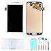 Kosuroum Screen Replacement for Samsung Galaxy S4 i9500 i9505 i337 M919 LCD Glass Display Touch Digitizer Assembly Tools (White)