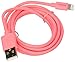 Pangea Apple-Certified Lightning Cable  5 Foot  for iPhone 6, iPhone 6 Plus, iPhone 5 (5/5S/5C), iPad Air, iPad Mini with Retina, iPad (4th gen), iPad Mini, iPod touch (5th gen), and iPod Nano (7th gen)  Pink.