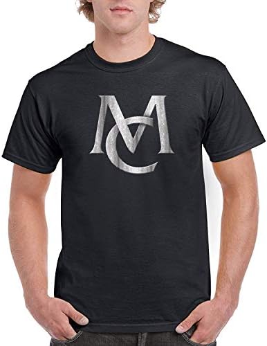 DAXIANIU Men's T-Shirts Mariah Carey Logo Cotton T-Shirts Black