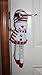 Christmas Snowman Doorknob Ornament Hanger (Red/White)