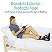 Vive Hard Plantar Fasciitis Night Splint and Trigger Point Spike - Stabilizer Brace Relieves Inflammation - Foot Support Boot Features Adjustable Hook and Loop Straps for Achilles Pain Relief