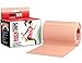 RockTape Original 4-Inch Water-Resistant Kinesiology Tape, 16.4-Foot Continuous Roll, Beige