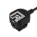 Off-Camera Shoe Cord, Easy Hood TTL Off Camera Flash Speedlite Cord for Sony ZV-1 A9 A7R IV A7 A7R A7S A7 II A7 III A7R II A7R III A7SII A6500 A6400 A6300 Camera with Multi Interface MI Shoe