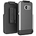 Encased Ultra-thin SHIELD Belt Clip Holster Case for Samsung Galaxy S7 - Metallic Gray