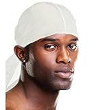 MayaBeauty Satin Du-Rag, Comfortable, ultra stretch, stretchable, fits all, one size, long tail, soft material