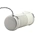 Pushingbest Carrying Case for Echo Sleek PU Customerized Cutout for Amazon Echo Charging Cable White