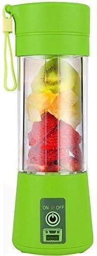 Mobhada 4 Blade Portable Electric USB Juicer Bottle Blender Drink Bottle Cup (Multicolour) Juice Maker Machine