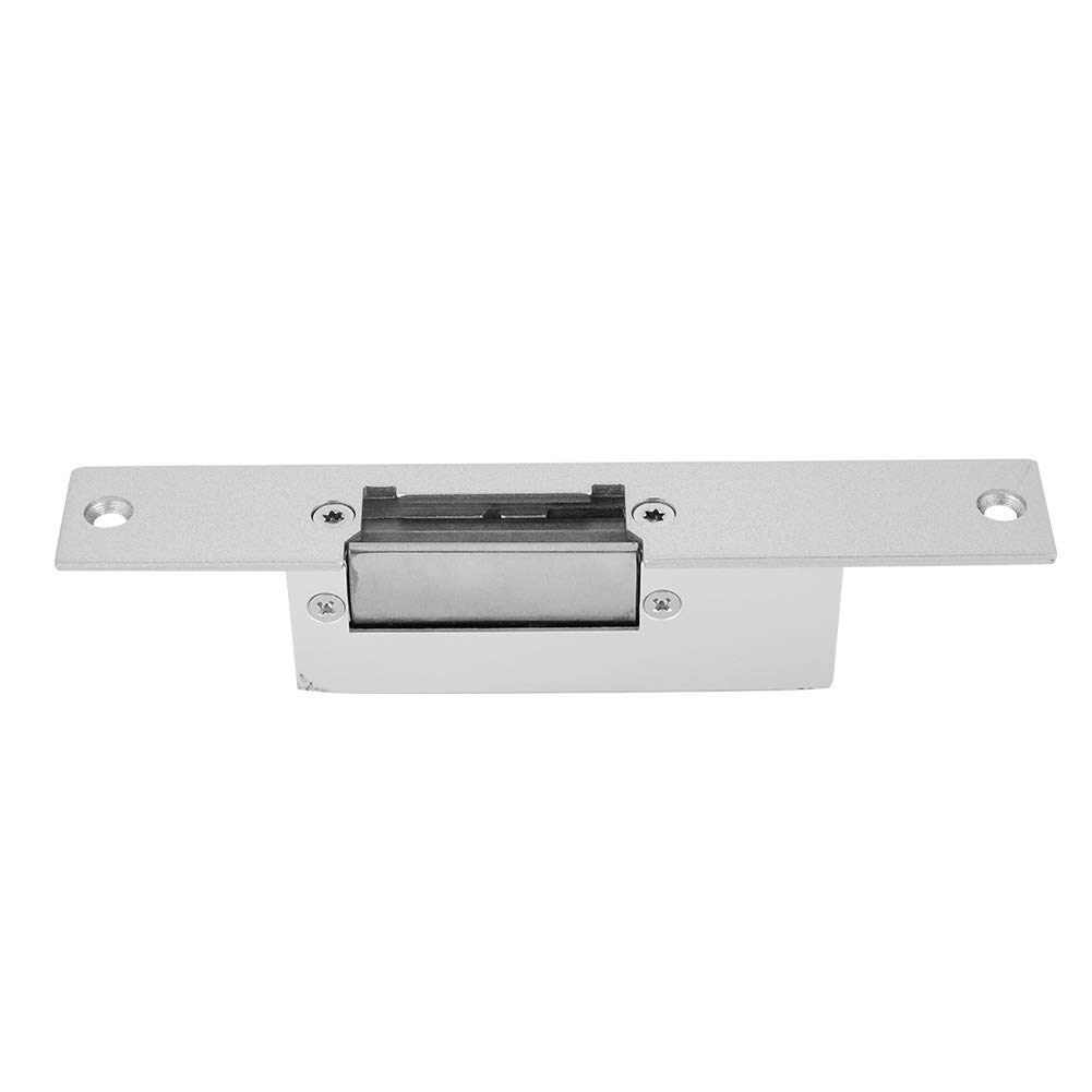 Access Control Electric Strike Lock, 500KG Heavy Duty Door Lock Fail-Secure or Fail-Safe Door/Gate Strike, Stainless Steel Material (NO)