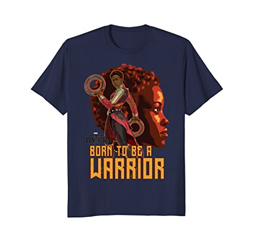 Marvel Black Panther Movie Nakia Profile Graphic T-Shirt T-Shirt