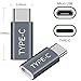 USB Type C Adapter 4 Pack,USB-C to Micro USB Adapter,USB C Convert Connector 56k Resistor for Samsung Galaxy Note 8 S8 S8 Plus +, Google Pixel, Pixel 2 XL, HTC 10, LG G5, Nexus 6P(Gray4)