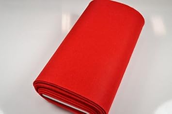 StoffBook ROT STABILER BASTELFILZ TASCHENFILZ STOFF CA. 5MM STOFFE, B622