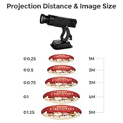 HILITING 30W LED Logo GOBO Projector 2400 Lumens