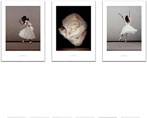 wymhzp Ballet Photography Print On Poster Ballerinas Canvas Painting Wall Art Pictures For Living Room Modern Decorative Prints 40x60cmx3 No Frame