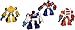Playskool Heroes, Transformers Rescue Bots Figures, Set of 4: Optimus Prime, Bumblebee, Heatwave the Fire-Bot, and Chase the Police-Bot, 3.5 Inches