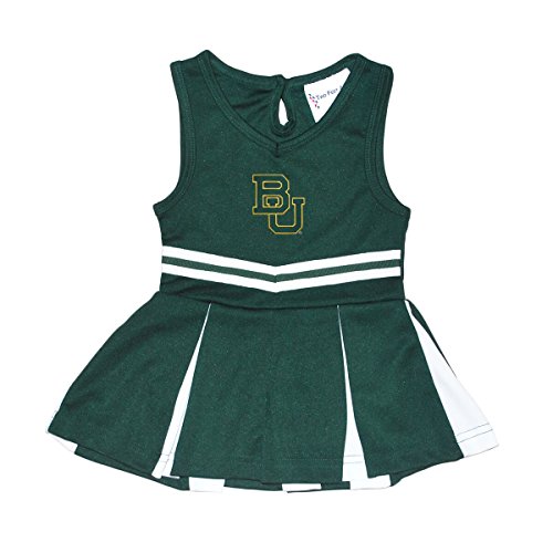 Baylor Bears University College NCAA Two Feet Ahead Girls & Toddler Cheerleader Outfit dress or Costume