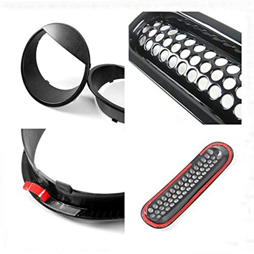 3 JeCar+Headlight+Eyelids+Wrangler+2007+2018