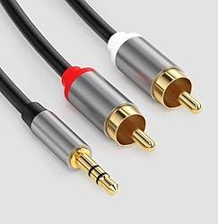 Accessonico 3.5mm to RCA Y AUX Cord Adapter