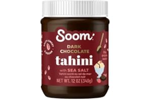Soom Foods Dark Chocolate Sea Salt Sweet Tahini, 340g