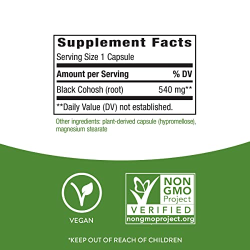 Nature's Way Black Cohosh Root, Traditional Support for Women's Health