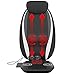 Gideon Luxury Full Back Shiatsu Massaging Cushion with Heat + Vibration/Powerful Deep Kneading + Multi Vibrating Points – Massage Full Back, Upper Back, Lower Back or Pinpoint Precise Massage Spot