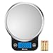 Digital Kitchen Food Scale Electronic Weight Scale for Dieting with Upgraded Blue Backlit Display-Batteries Included