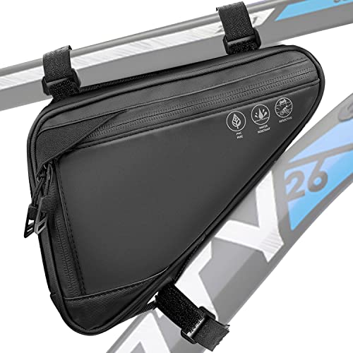 Nasjac Fahrrad Rahmentasche Dreiecktasche, wasserdichte Rahmentasche Fahrrad, reflektierende Fahrradtasche Rahmen Werkzeugtasche mit große Kapazität f