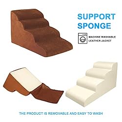 CiWiVOKi 4 Tier Dog Ramp for Couch, 20" High