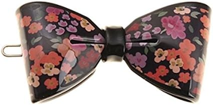 Aznavour Garden Flower Jerin Point Pin Women's Hair Accessory Clip Stick Barrette (Peach)